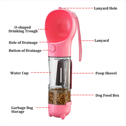 PawGo Travel Water Bottle
