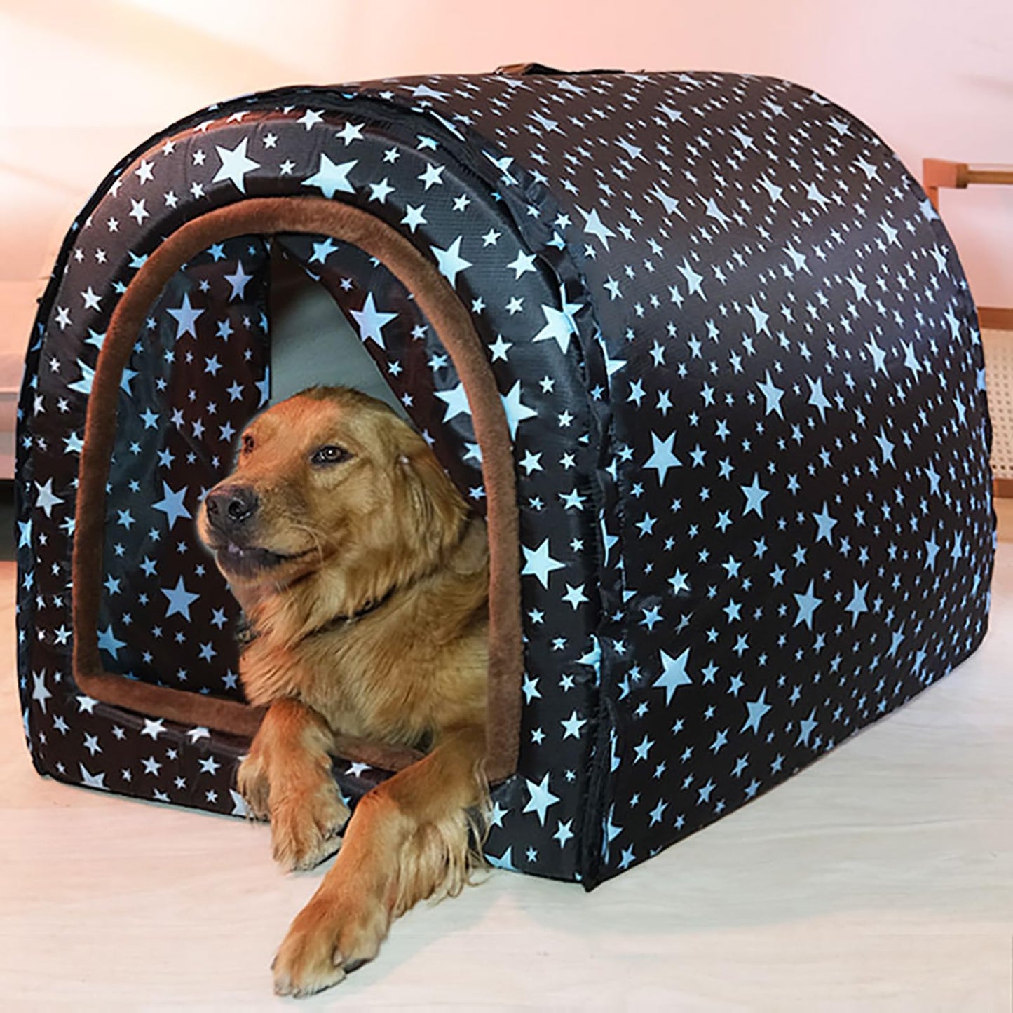 Portable Warm Pet Kennel Bed