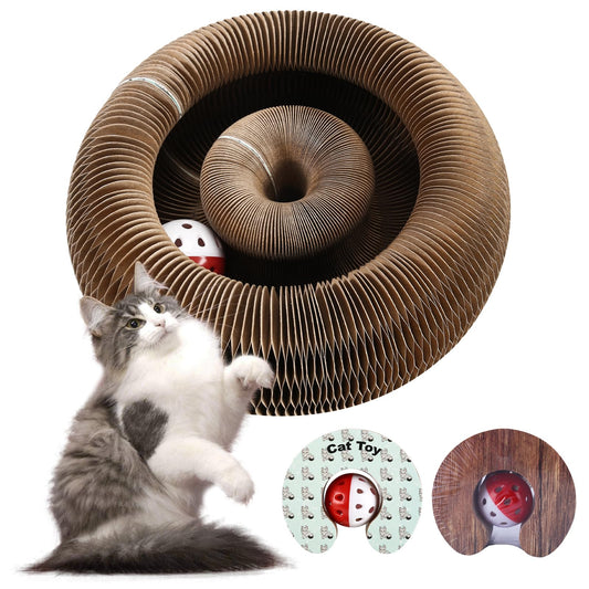 CurlPlay Accordion Cat Scratcher